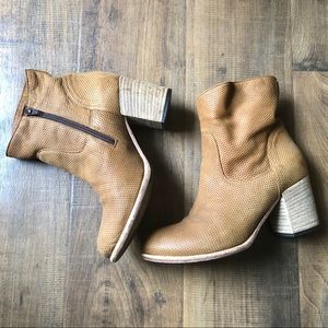 Giove Perforated Ankle Boots